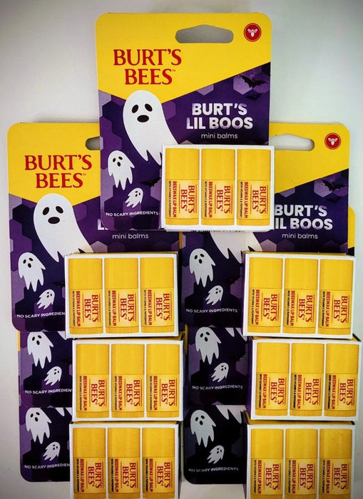 LOT OF 7!!!  Burt's Bees Beeswax Lip Balm - Halloween - 0.049oz/3ct