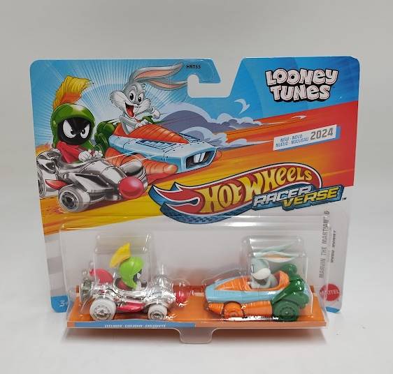 Hot Wheels RacerVerse - Marvin The Martian & Bugs Bunny - 2pk SEE DETAILS