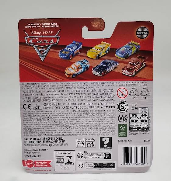 Disney Pixar Cars Diecast - RICHIE GUNZIT - SEE DETAILS