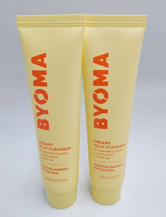 2 PACK !! BYOMA Creamy Jelly Face Cleanser - Unscented