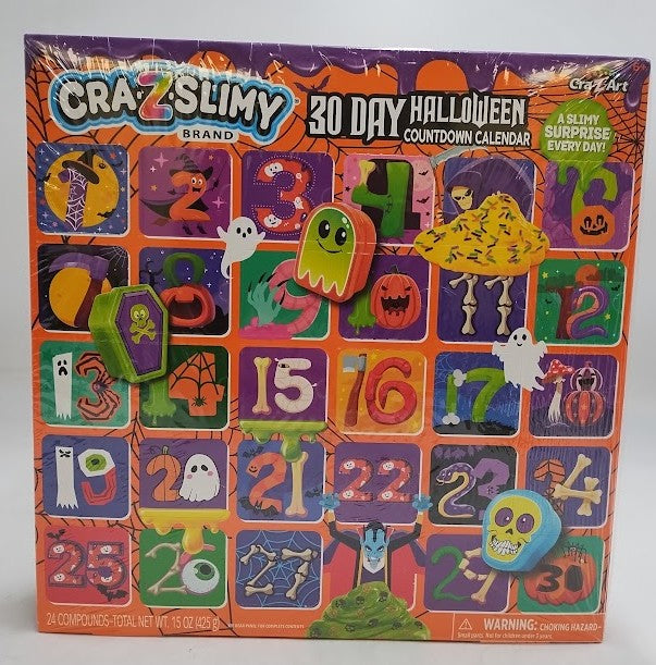 Cra-Z-Slimy Halloween Slimy Countdown Calendar
