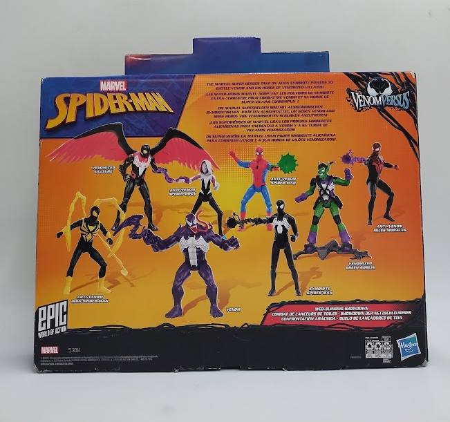 Marvel Spider-Man Venom vs Epic World of Action Web-Slinging SEE DETAILS