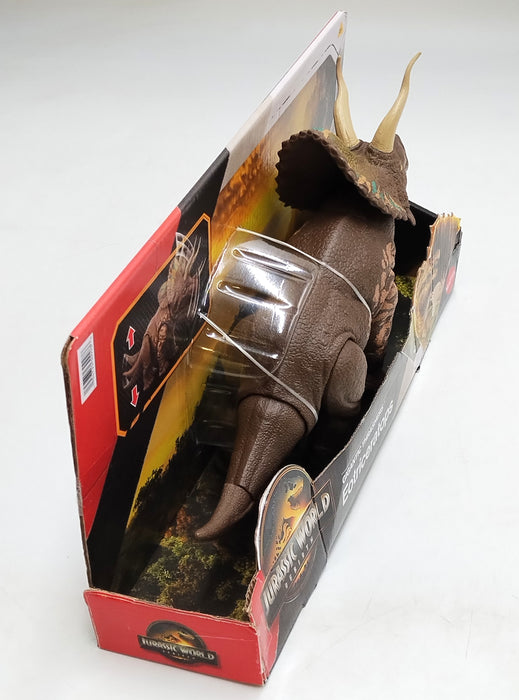 Jurassic World Rebirth Gigantic Thrashers Eotriceratops Dinosaur Figure Toy