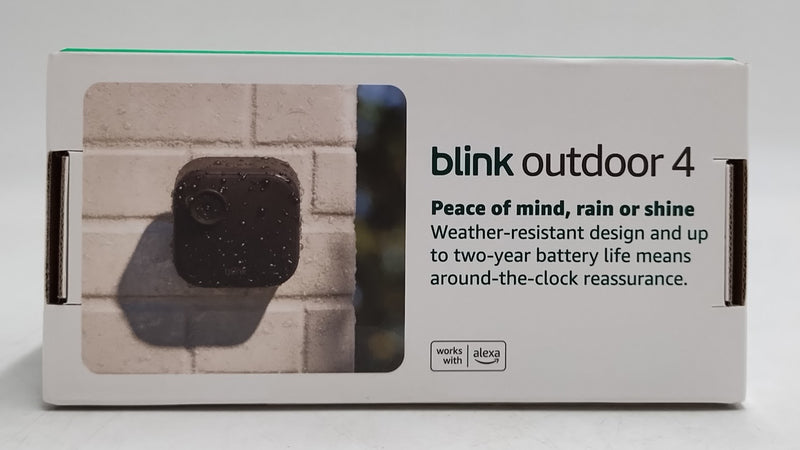 Blink Outdoor 4 Wireless Smart Security Camera, 1080p HD