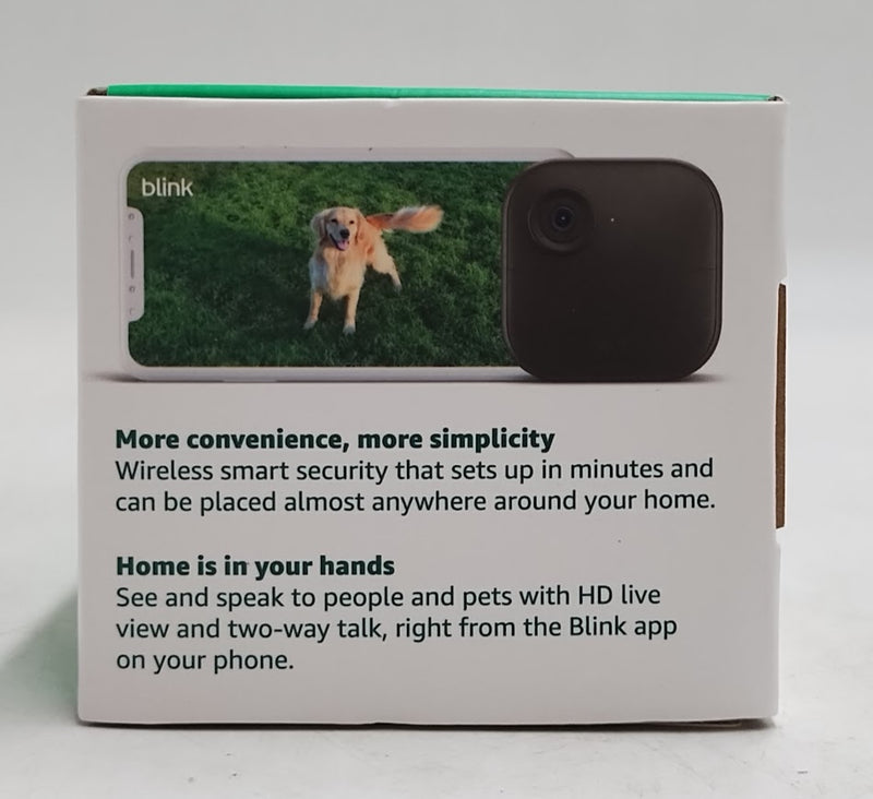 Blink Outdoor 4 Wireless Smart Security Camera, 1080p HD