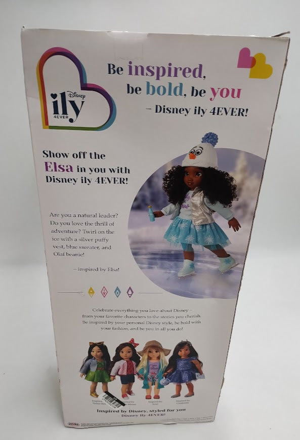 Disney ILY 4ever 18" Brunette Elsa Inspired Fashion Doll *SEE DETAILS*
