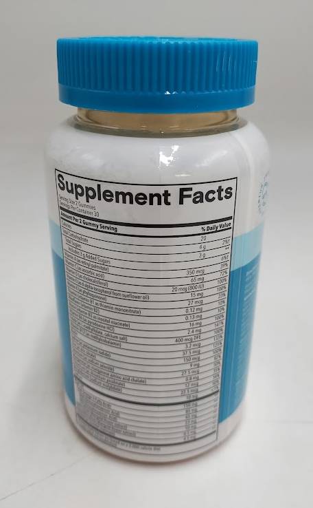 SmartyPants Teen Guy Plus Multivitamin & Omegas Gummies- 60ct EXP 03/2027