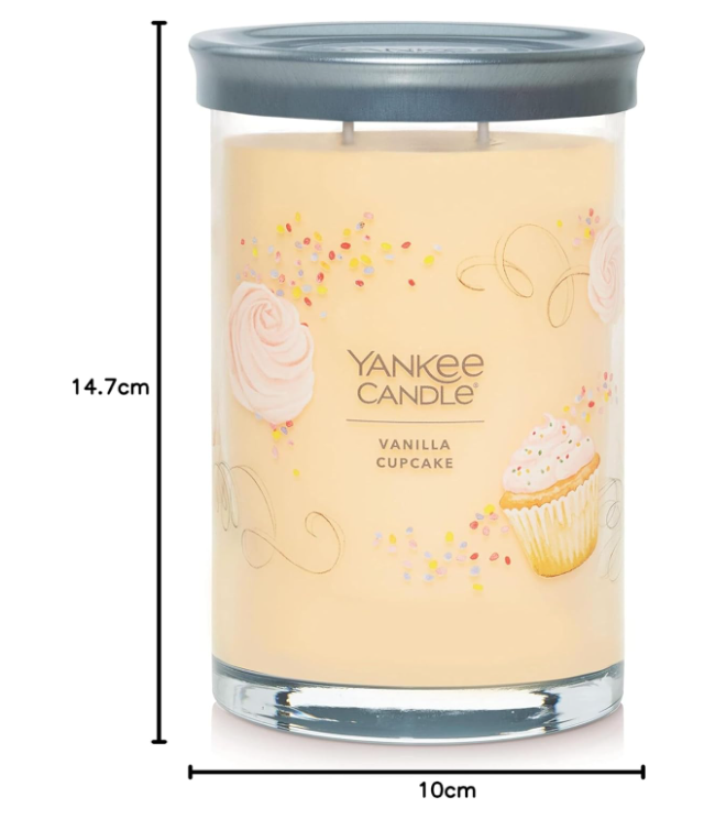 20oz Signature Tumbler Vanilla Cupcake - Yankee Candle