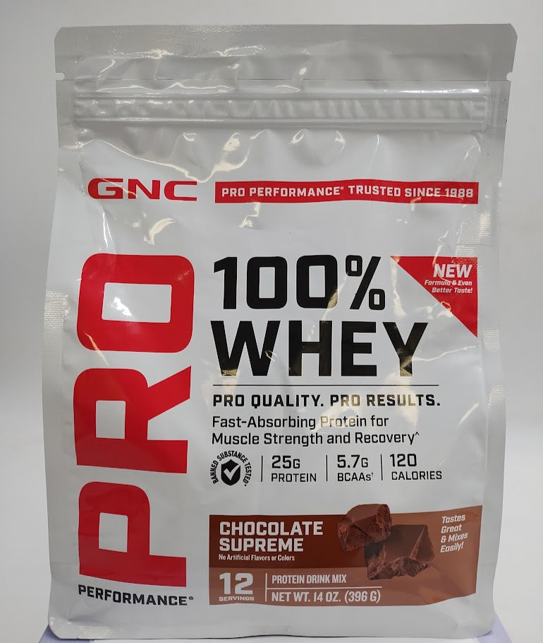 GNC Pro Performance 100% Whey Protein V2 25g Fast Absorbing Protein EXP:12/2026