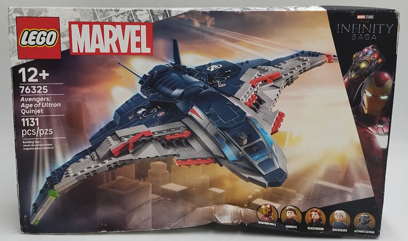 LEGO Marvel Avengers: Age of Ultron Quinjet Building Toy 76325 SEE DETAILS