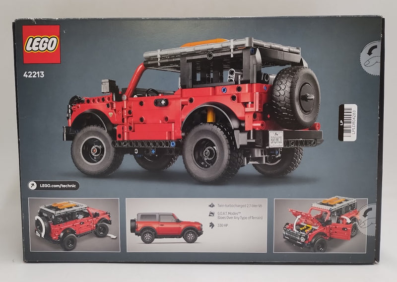 LEGO Technic Ford Bronco SUV Kids Toy Car Building Set 42213 SEE DETAILS