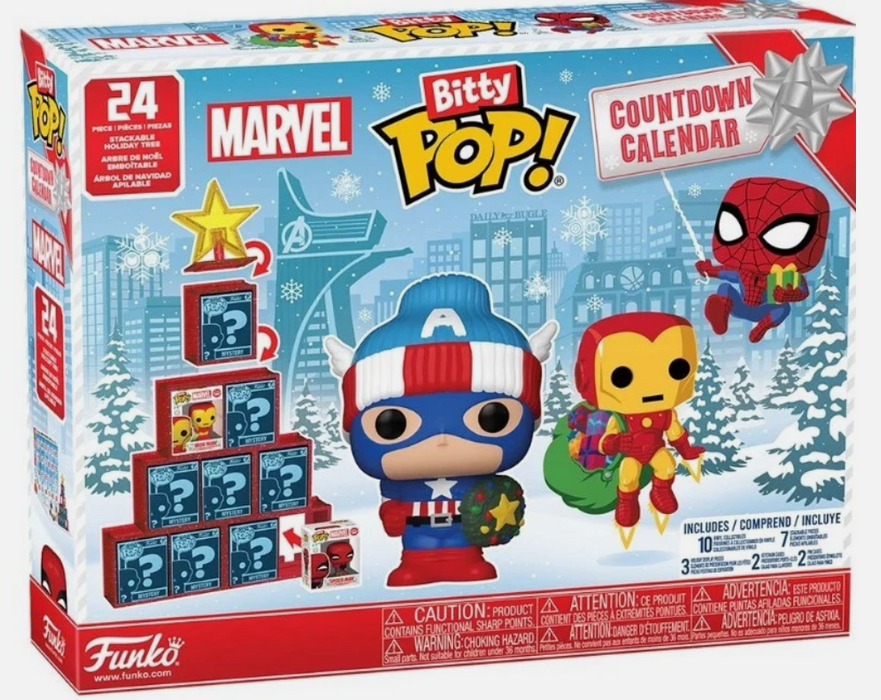 Funko Bitty POP! Marvel Comics Vinyl Mini Figure Countdown Calendar