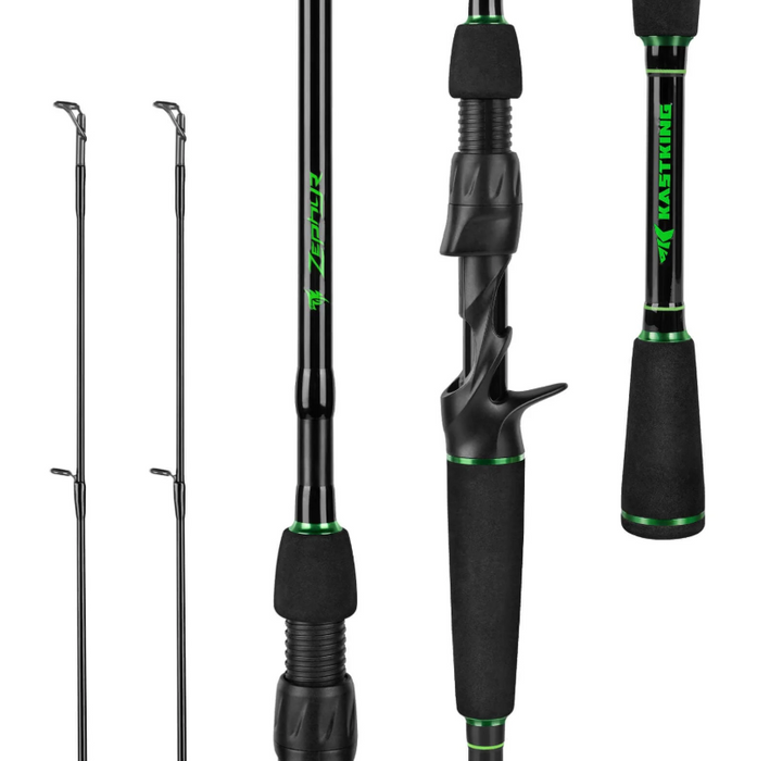 KastKing Zephyr Dual Tip Casting Rod KRDCSTZP-74MHH2BK (LOCAL PICKUP ONLY)
