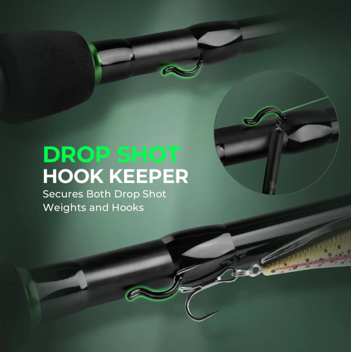 KastKing Zephyr Dual Tip Casting Rod KRDCSTZP-74MHH2BK (LOCAL PICKUP ONLY)