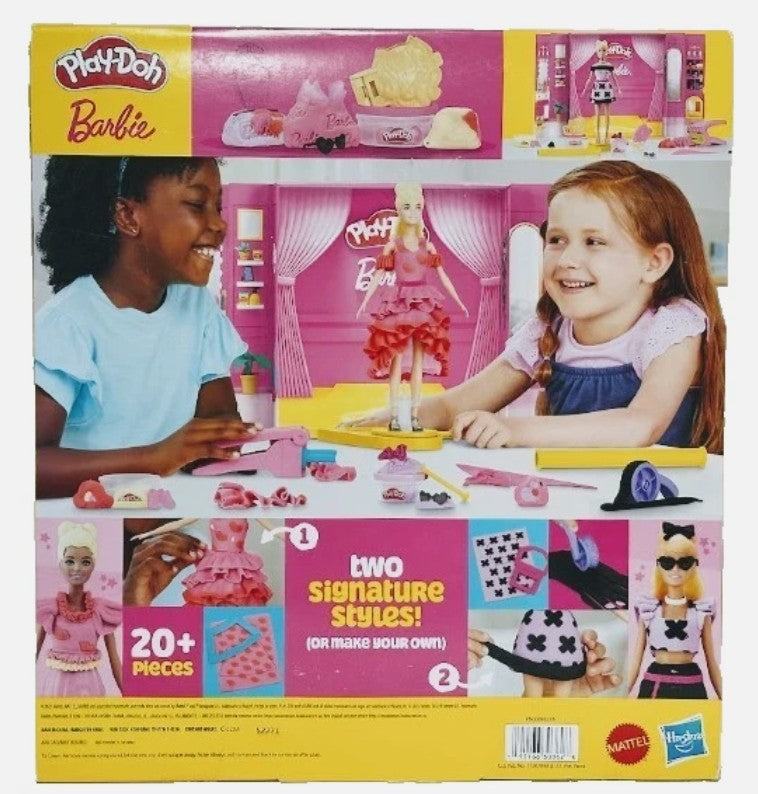 Play-Doh Barbie Designer Fashion Show Playset, Christmas Gifts for Kids'