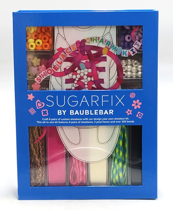 SUGARFIX by BaubleBar 6ct Beaded Shoelace Craft Kit Gift