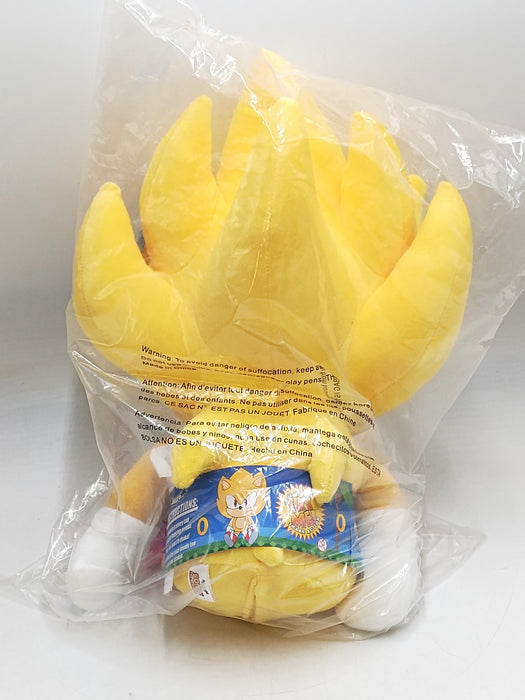 NECA Sonic the Hedgehog 16" Stylized Hug Me Super Sonic Action Figure