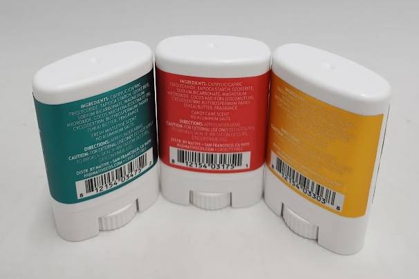 LOT OF 3!! Native Aluminum Free Limited Edition Holiday Deodorant