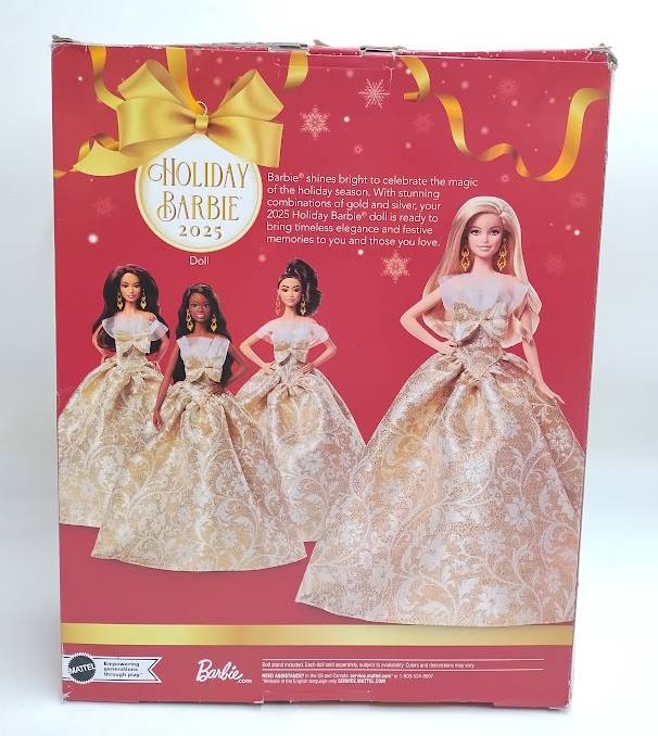 Barbie Signature 2025 Holiday Barbie Fashion Doll SEE DETAILS