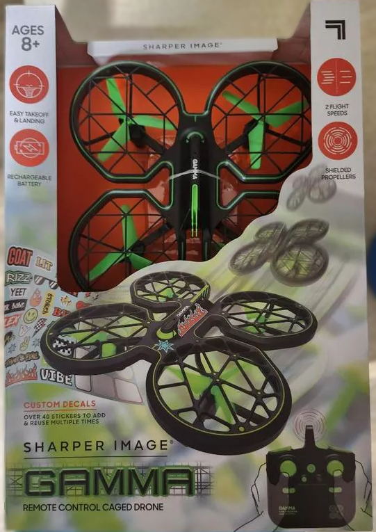 Sharper Image Gamma RC Caged Drone
