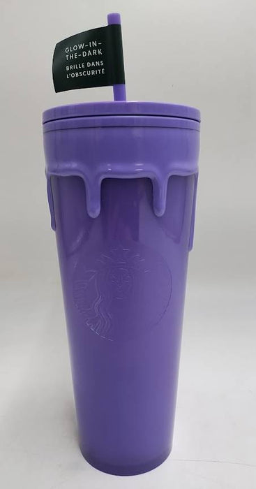 Starbucks Halloween Glow-in-the-Dark 2025 Purple Slime 24oz - READ DESCRIPTION