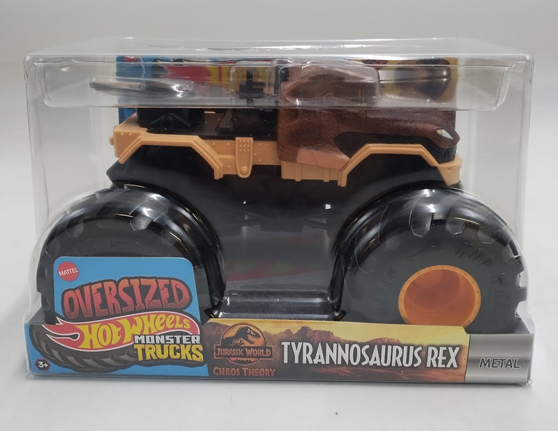 Hot Wheels Jurassic Dino Diecast Monster Truck - 1:24 Scale