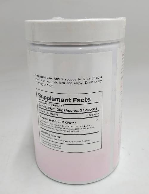 BELLA All Natural Probiotic Iced Coffee - EXP 06/27