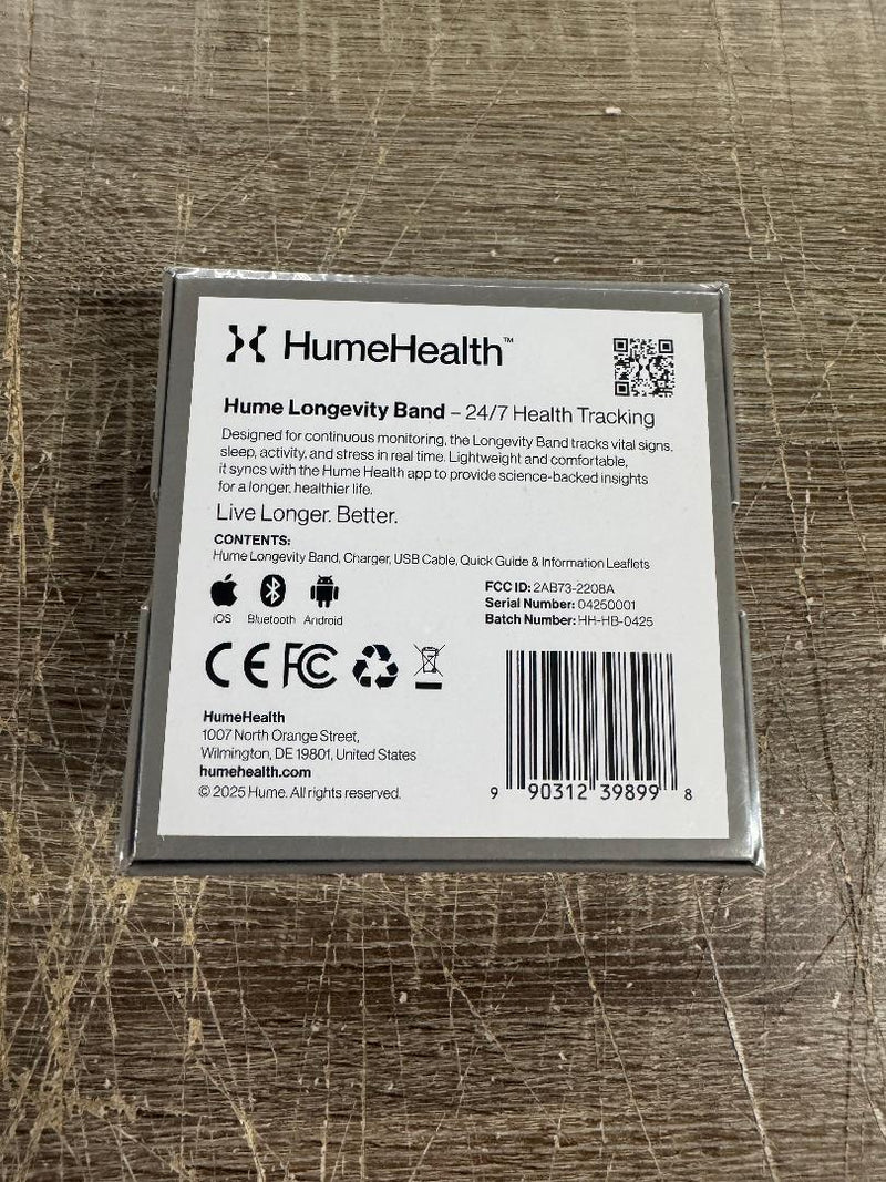 Hume Longevity Band