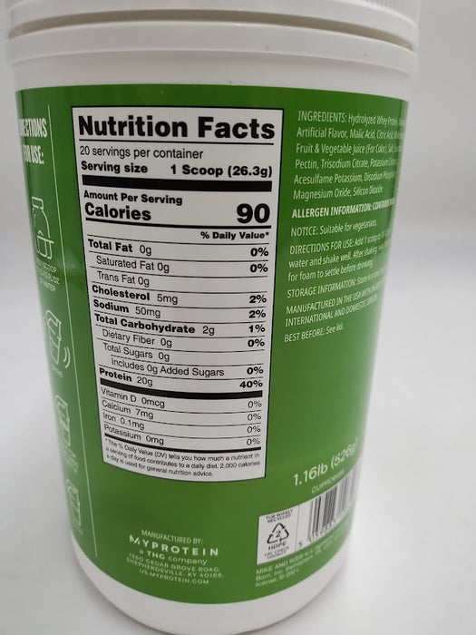 Myprotein Clear Whey Isolate Protein Mike And IKE Sour Watermelon EXP: 03/27