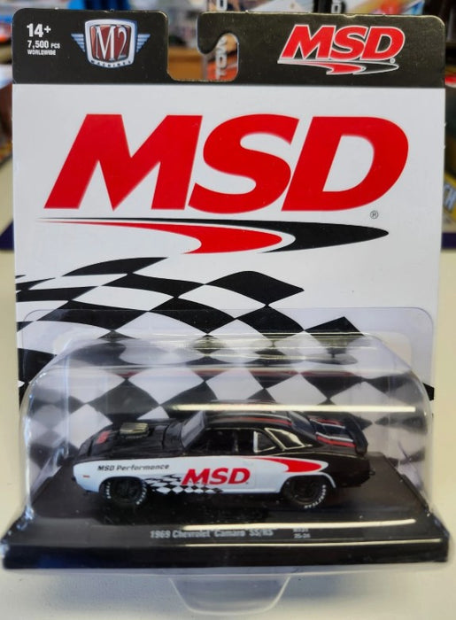 1/64th M2 Machines Auto Drivers R131 MSD 1969 Chevrolet Camaro SS/RS