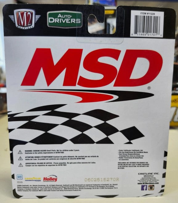 1/64th M2 Machines Auto Drivers R131 MSD 1969 Chevrolet Camaro SS/RS