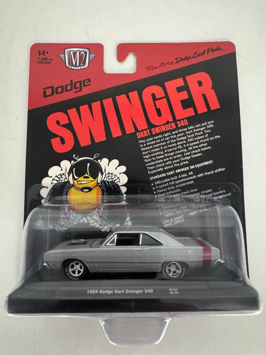 M2 Machines Auto-Drivers 1:64 R131 1969 Dodge Dart Swinger 340