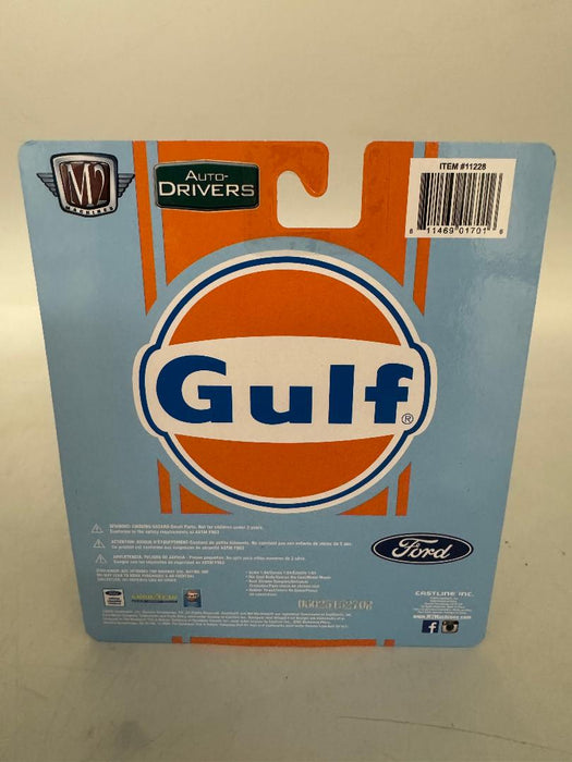 1/64th M2 Machines Auto Drivers R131 Gulf 1970 Ford Mustang BOSS 302