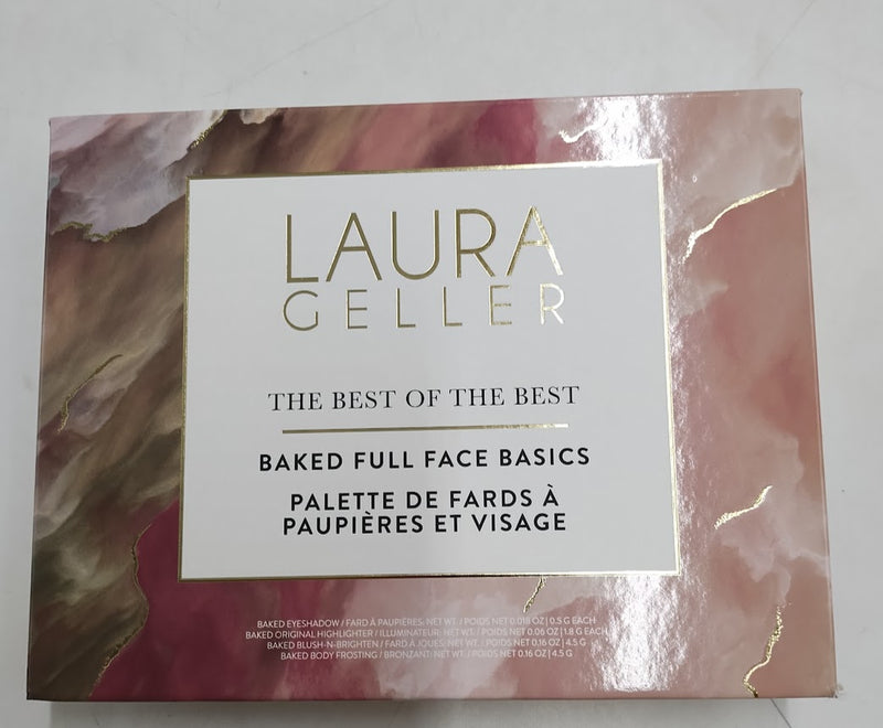 LAURA GELLER NEW YORK The Best Of The Best Baked Palette - Full Size - Includes Bronzer, Blush, 2 Highlighters And 3 Eyeshadows - Travel-Friendly
