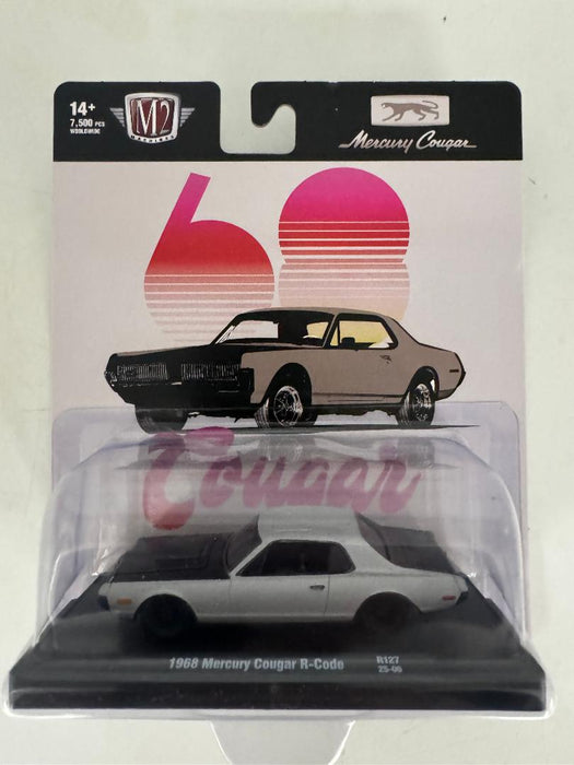 1/64th M2 Machines Auto Drivers R127 1968 Mercury Cougar R-Code
