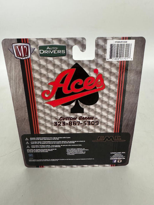 1/64th M2 Machines Auto Drivers R127 Ace's Garage 1959 GMC Fleetside Truck