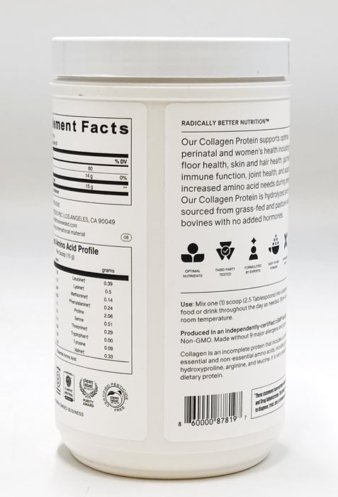 Needed. Hydrolyzed Collagen Protein Powder | 1Lb EXP:09/2027