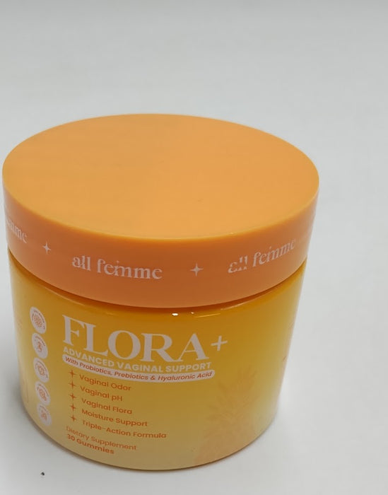 ALLFEMME Flora+ Women’S Vaginal Probiotic Gummies | 30 Gummies EXP:06/2027