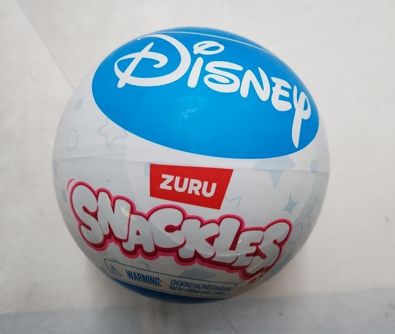 Snackles Disney 5" Capsule Stuffed Animal: Characters Include Bear, Elephant, Mouse, Monster, Alien