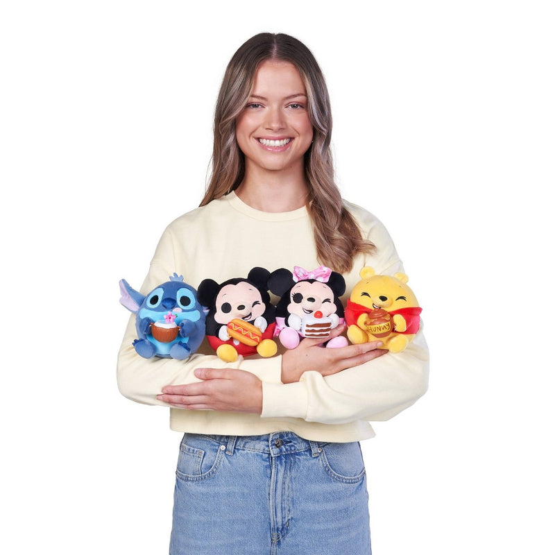 Snackles Disney 5" Capsule Stuffed Animal: Characters Include Bear, Elephant, Mouse, Monster, Alien