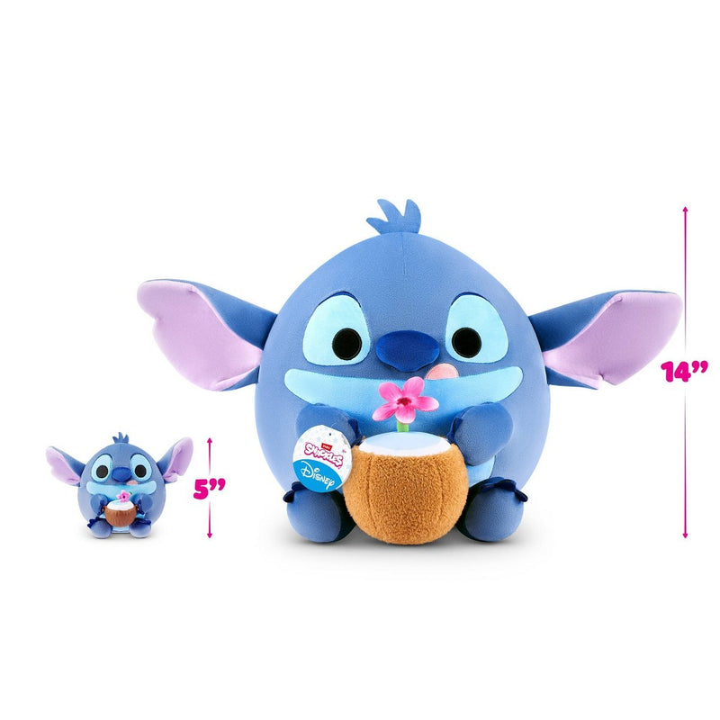 Snackles Disney 5" Capsule Stuffed Animal: Characters Include Bear, Elephant, Mouse, Monster, Alien