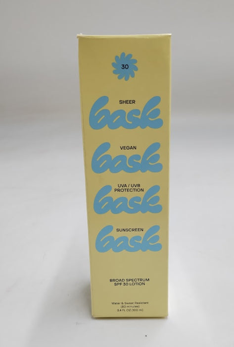 Bask Suncare SPF 30 Sheer Moisturizing Sunscreen Lotion - EXP:02/2028