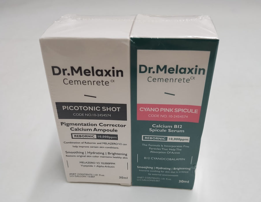 Cyano Pink Spicule Serum + Picotonic Shot Ampoule Duo,EXP:08/2028