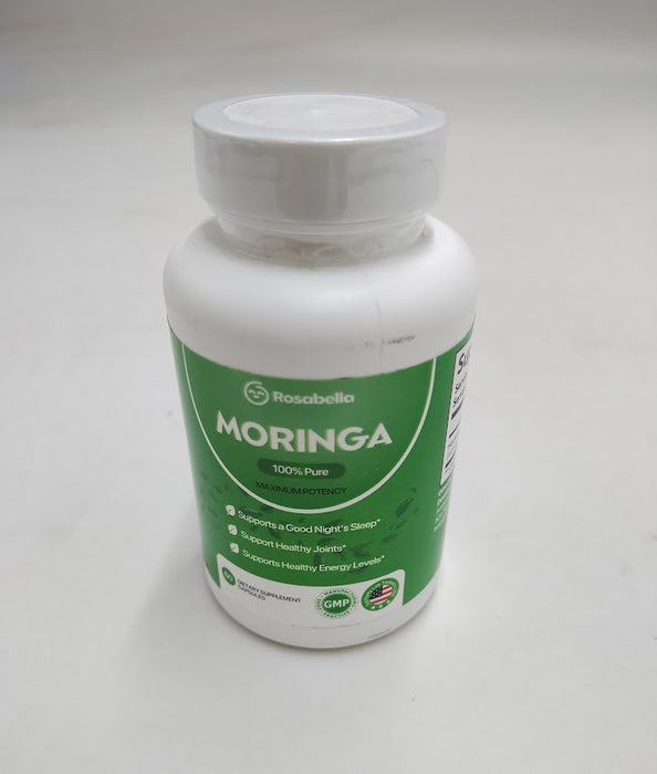 Rosabella Moringa Capsules - 60 Count - EXP:08/2027