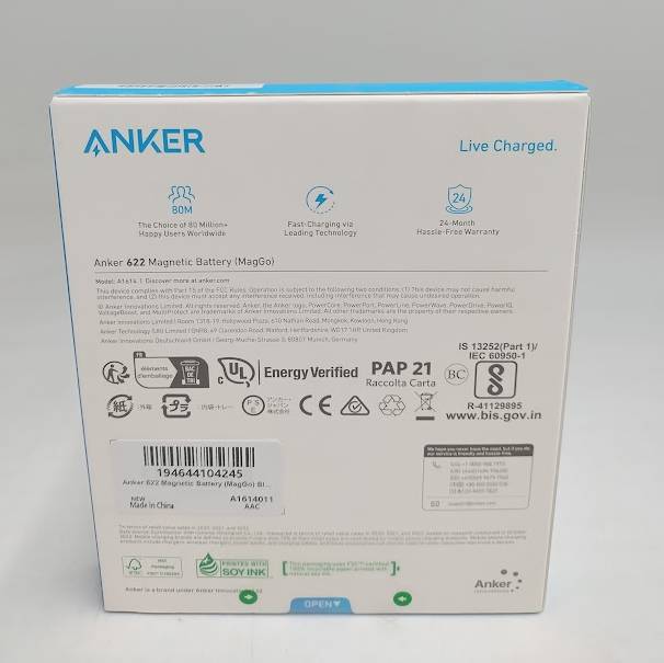 Anker Magnetic Battery 5000mAh Foldable Wireless Portable Charger for iPhone 15