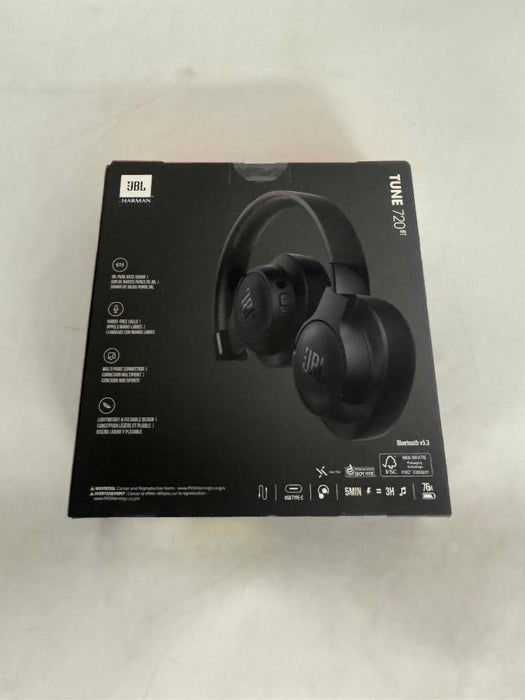 JBL Tune 720BT Wireless Over-Ear Headphones (Black)