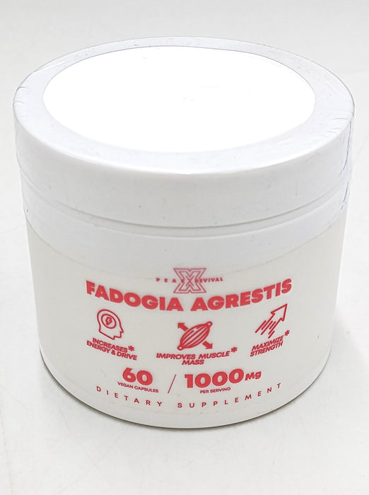 Peak Revival-X Fadogia Agrestis 1000Mg - 60 Count- Pack of 1 Exp: 06/2028