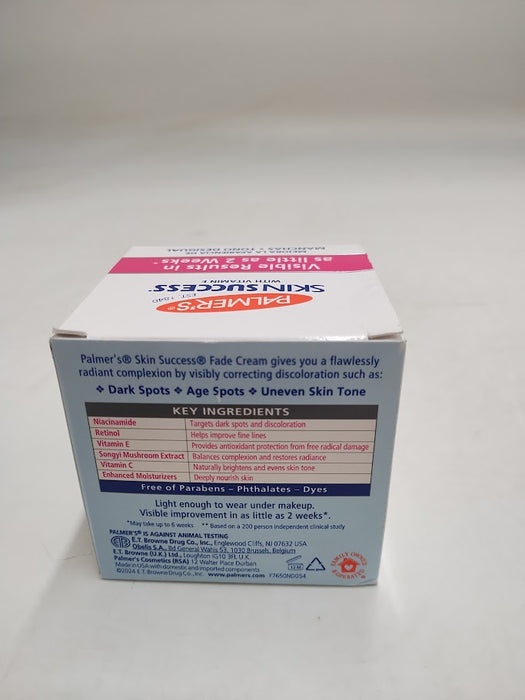 Palmer's Skin Success Anti-Dark Spot Fade Cream For Dry Skin, 4.4 Ounce