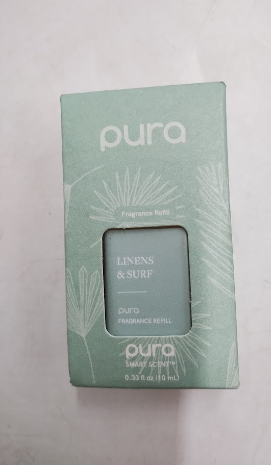 Pura Smart Vial Linens and Surf Fragrance Refill