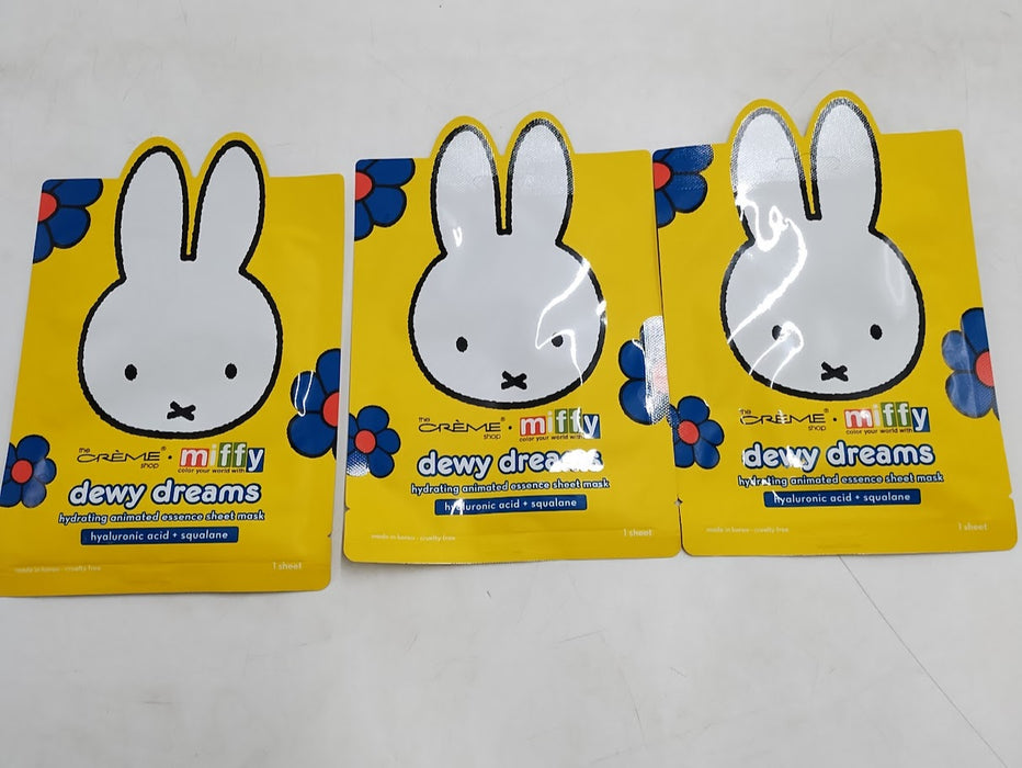 3 PACK Dewy Dreams Hydrating Essence Sheet Mask By ECOR